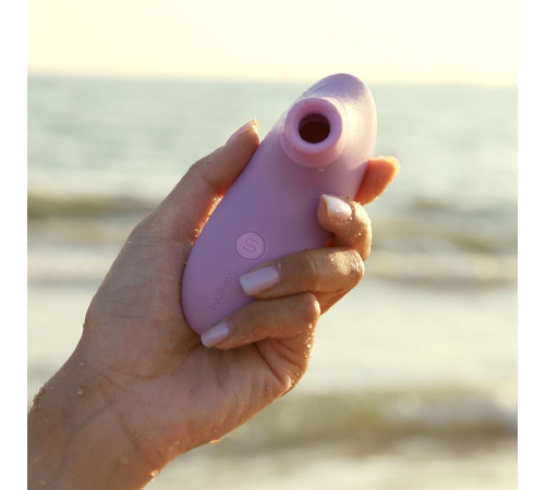 Вакуумный стимулятор Svakom Pulse Lite Neo Lavender, управляется со смартфона