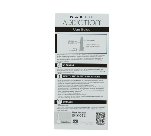 Фалоімітатор ADDICTION Dual Density Silicone Dildo Caramel 8″, присоска, діаметр 4,3 см, віброкуля