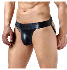 Мужские виниловые трусы Art of Sex - Atlante, размер XS-M, цвет черный