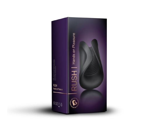 Вібромастурбатор для головки члена Rocks Off Rush, інтенсивна стимуляція головки