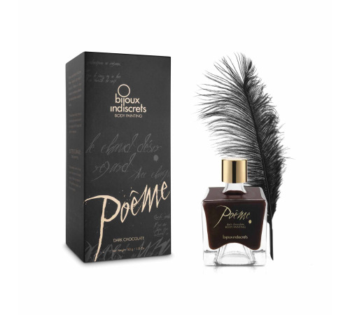 Краска для тела Bijoux Indiscrets Poême - Dark Chocolate