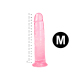 Гелевий реалістичний фалоімітато Denis розмір M, Довжина 17,5 см, Діаметр 3,4 см, Рожевий