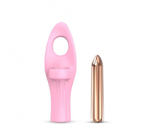Вибратор на палец Love To Love Tickle me - BABY PINK перезаряжаемый, 3 варианта использования