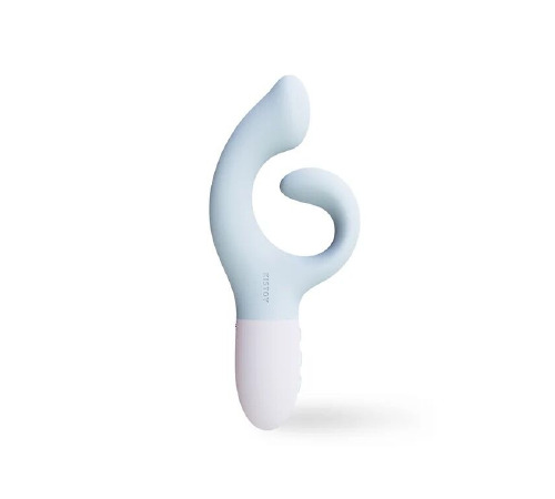 Вібратор-кролик для точки G KISTOY Big G, вигнутий відросток, автоматичний підігрів