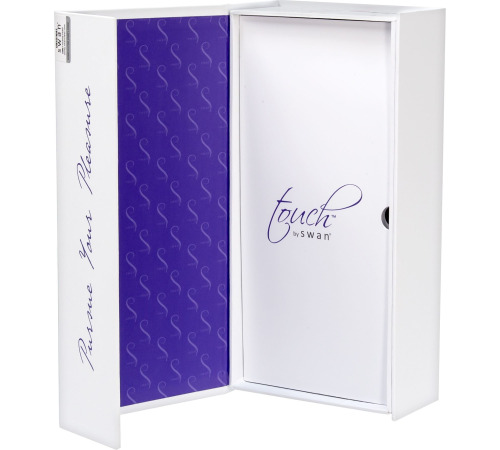 Вібратор-кролик з сенсорним управлінням Touch by SWAN - Solo Purple, глибока вібрація, для точки G