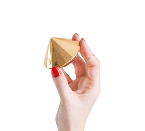 Вибромассажер бриллиант Bijoux Indiscrets - Twenty One, стильный аксессуар для дамской сумочки