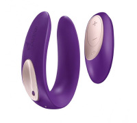 Вибратор для пар Satisfyer Double Plus Remote с пультом ДУ и двумя моторчиками