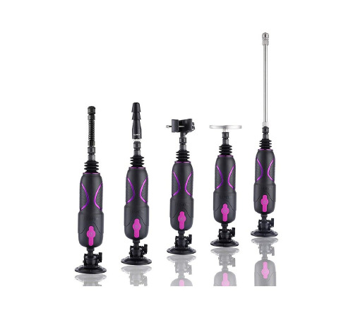 Набор адаптеров “для нее” для секс-машин Hismith KlicLok System Set for Her