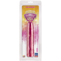 Фаллоимитатор Doc Johnson Radiant Gems 8 Inch Fuchsia, диаметр 4,3см, антибактериальный ПВХ