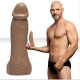 Фалоімітатор Fleshlight Guys: Johnny Sins Dildo, за зліпком пеніса, лисий з Браззерс