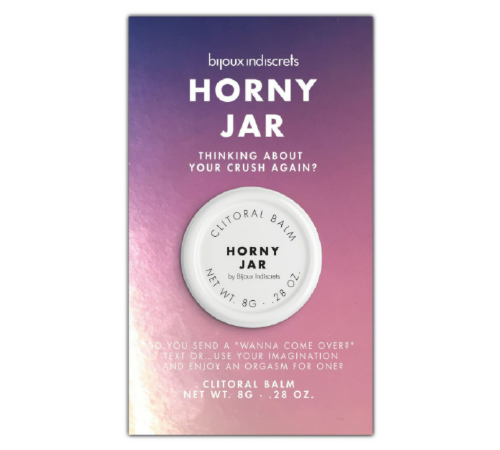 Бальзам для клитора Bijoux Indiscrets Horny Jar (Дрожи от удовольствия), разогревающий