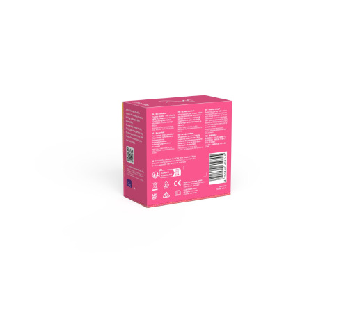 Смарт-вибратор для пар We-Vibe Sync Lite Pink, 10 виброрежимов, можно совмещать с проникающим сексом