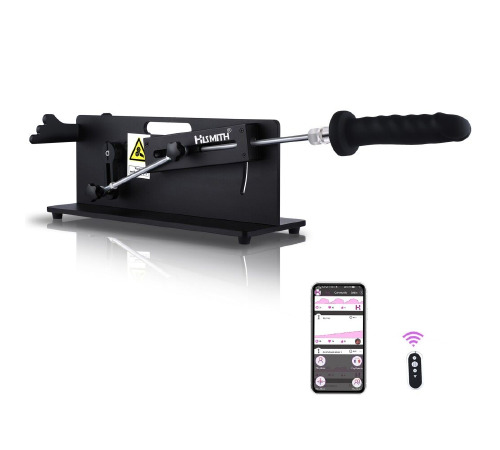 Смарт секс-машина Hismith Table Top 2.0 Pro APP Black, настільна версія