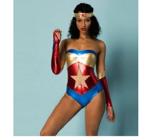 Эротический ролевой костюм Wonder Woman S/M