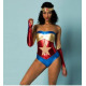 Эротический ролевой костюм Wonder Woman S/M