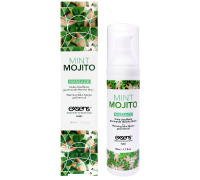Масажна олія EXSENS Mojito 50мл розігрівальна, без цукру, без парабенів, їстівна