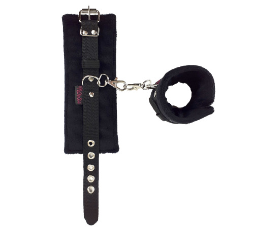 Наручники BDSM NeDlyaSkuki Soft Touch Hard Black