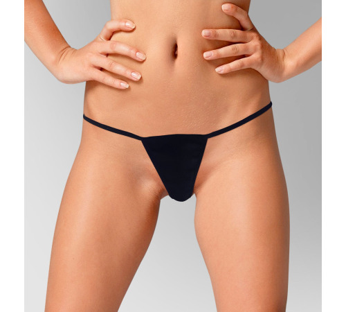 Жіночі трусики XS-2XL із силіконовою анальною пробкою Art of Sex - Sexy Panties plug size M Black