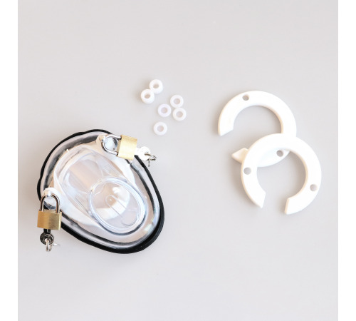 Пояс верности, пластиковый, прозрачный