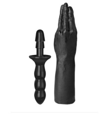 Рука для фістингу Doc Johnson Titanmen The Hand with Vac-U-Lock Compatible Handle, діаметр 6,9 см