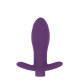 Анальна пробка з вібрацією MAI Attraction Toys №87 Purple перезаряджаєма, длина 11см, диаметр 3,5см