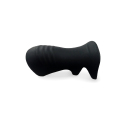 Насадка на член силиконовая, Черный