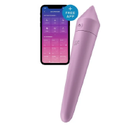 Мощная вибропуля с функцией управления смартфоном Satisfyer Ultra Power Bullet 8 Lilac