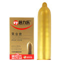 Презервативы золотого цвета Gold condom 10 шт