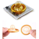 Презервативы золотого цвета Gold condom 10 шт