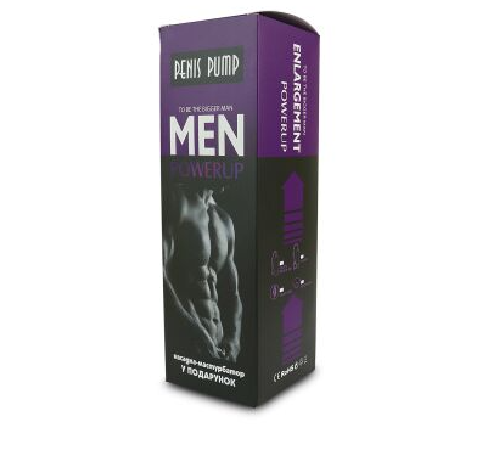 Вакуумна помпа з ручною «грушею» Men Powerup