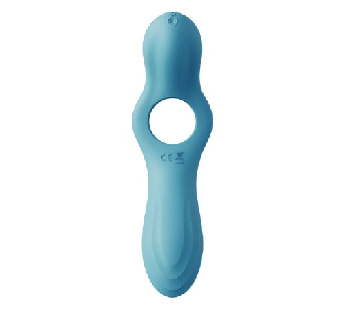 Смарт-вібратор для пар Zalo Jessica з керуванням телефону BLUE