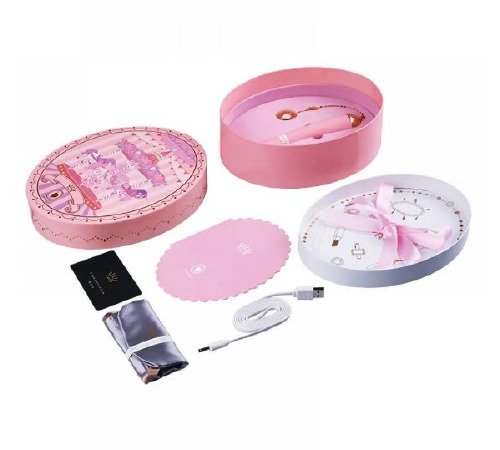 Вібратор для точки G із підключенням до телефону ZALO Momoko Strawberry Pink