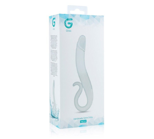 Скляний дилдо Gildo Glass Dildo No. 14