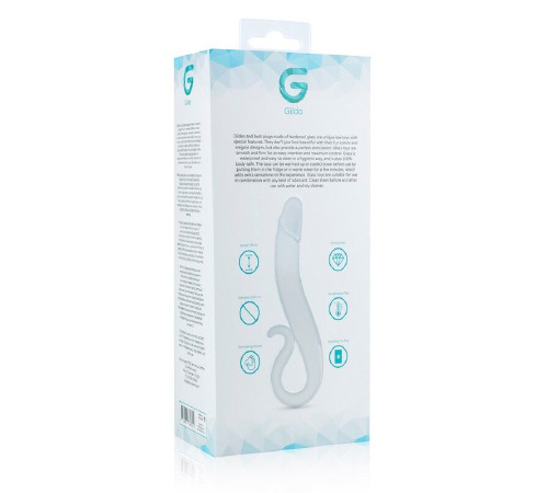 Скляний дилдо Gildo Glass Dildo No. 14