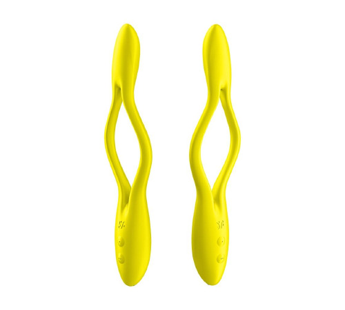 Універсальний гнучкий вібратор для пар Satisfyer Elastic Game Yellow
