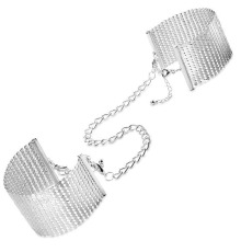 Наручники Bijoux Indiscrets Desir Metallique Handcuffs - Silver, металлические, стильные браслеты