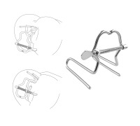 Металевий анальний розширювач, Срібло