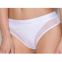 Трусики с прозрачной вставкой Passion PS002 PANTIES white, size L