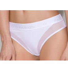 Трусики с прозрачной вставкой Passion PS002 PANTIES white, size L