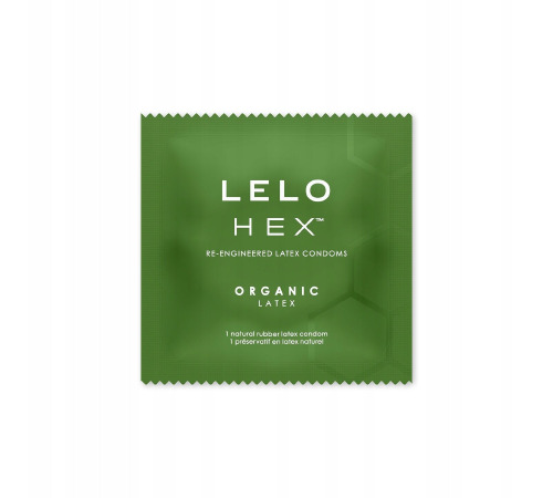 Презерватив LELO HEX Condoms Organic Sachet