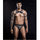 Мужской эротический костюм с портупеей 