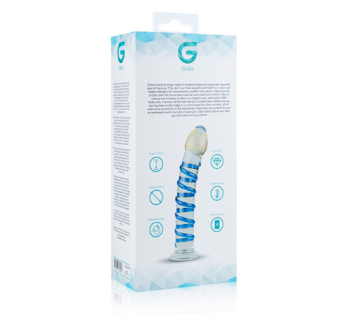 Стеклянный дилдо Gildo Glass Dildo No. 1