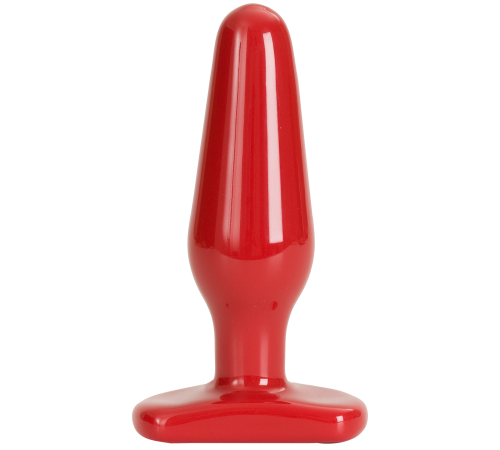 Анальна пробка Doc Johnson Red Boy - Medium 5.5 Inch, макс. діаметр 4 см