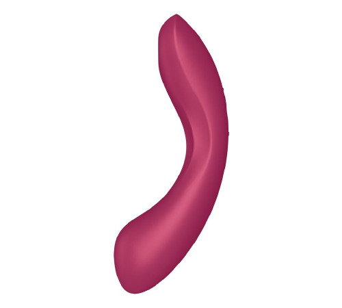 Вакуумный стимулятор с вибрацией Satisfyer Curvy Trinity 1 Red, игрушка 3в1