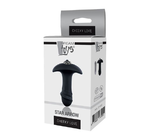 Анальна пробка CHEEKY LOVE SINGLE SPEED STAR