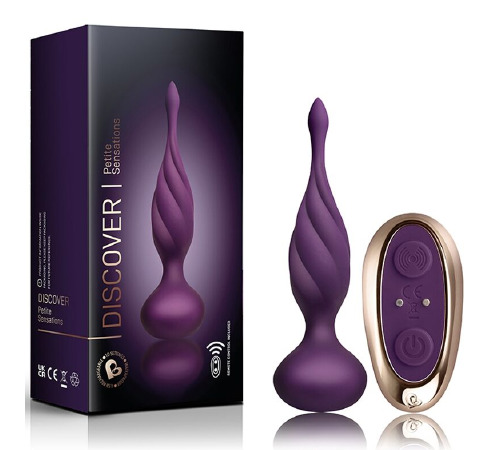 Анальная вибропробка Rocks Off Petite Sensations – Discover Purple