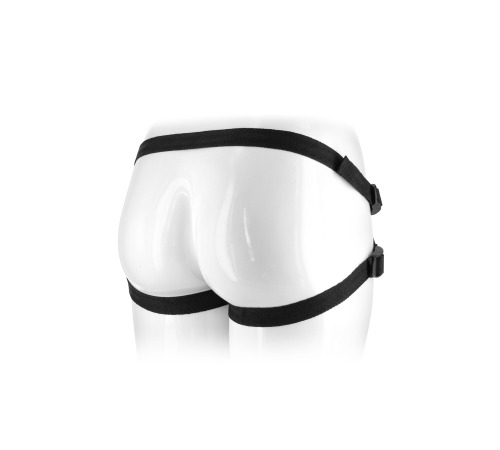 Женский страпон-трусики 2в1 Real Body — Jayson: длина 21 см, диам. 4 см, трусики и фаллоимитатор на