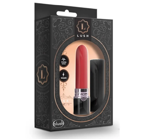 Вібратор у формі помади Blush liptick Lush Red