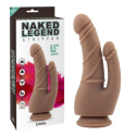 Фаллоимитатор двойной на присоске Chisa Naked Legend Stripper 8.5 