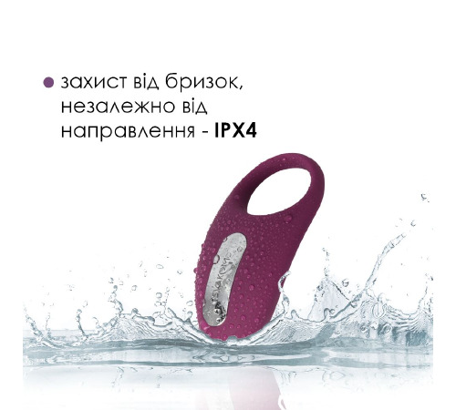 Эрекционное кольцо Svakom Winni Violet пультом упраления